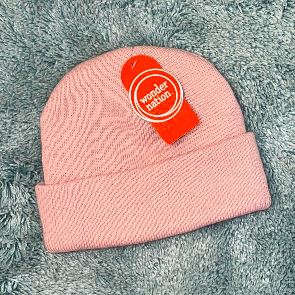 Soft Blush Pink Beanie One Size Fits Many BRAND NEW with Tags